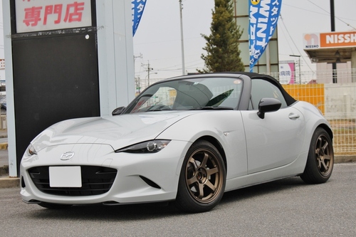 ＮＤロードスター　TE37SONIC　４本 NDロードスターに8.0J投入！コンケイブ フェイス4のTE37ソニック 16